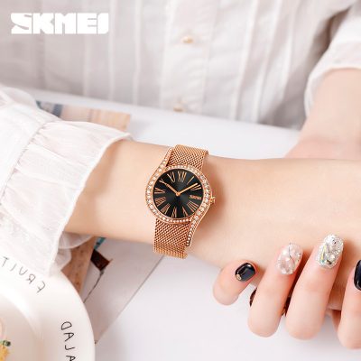 ساعت مچی عقربه ای زنانه اسکمی مدل 9252 BK
